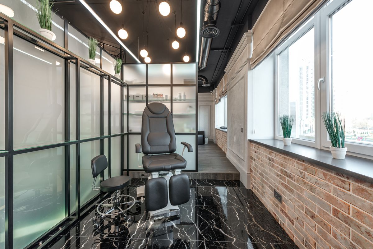 Nail studio treatment room at Signature Nails & Spa