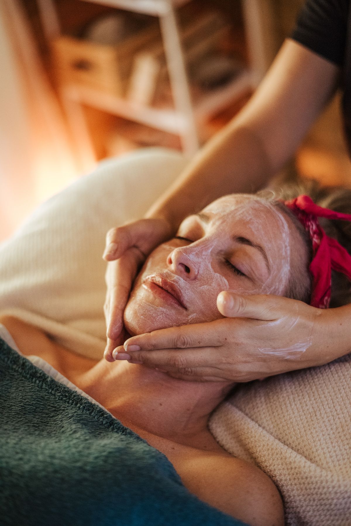 Spa treatment ambiance at Signature Nails & Spa